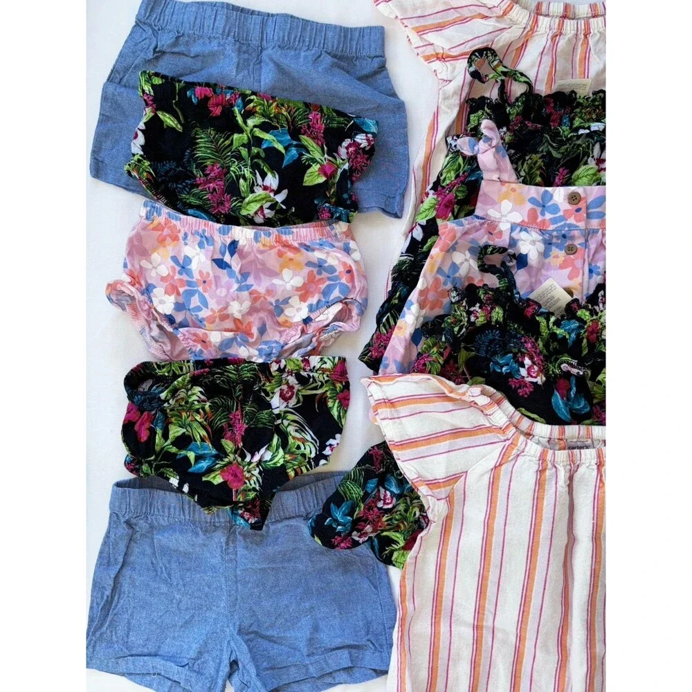 Summer Outfits for Twin Toddlers Bundle